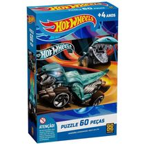 Puzzle 60 Pcs Hot Wheels - Grow 04169