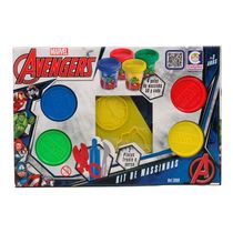 Marvel Avengers Kit Massinhas Plaquinhas - Cotiplás 2699