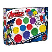 Marvel Avengers Kit Massinhas Carimbo - Cotiplás 2698