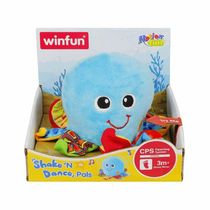 Pelúcia Interativa - Amiguinho Dançante - Polvo - Winfun - Yes Toys