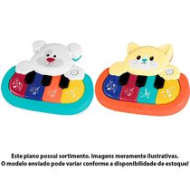 Piano Infantil Musical - Music Pet - Luz e Som - Sortido - TaTeTi