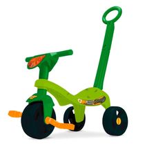 Triciclo Infantil com Haste Removível - Tchuco Dino Park - Samba Toys