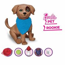 Figura de Vinil - Pets da Barbie - Brincadeiras Cachorrinho Rookie - Pupee