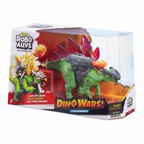 Figura Eletrônica - Robo Alive - Dino Wars - Stegosaurus - Candide