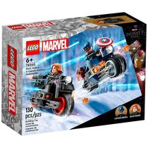 LEGO Marvel - Motos da Viúva Negra e do Capitão América - 130 peças - Lego