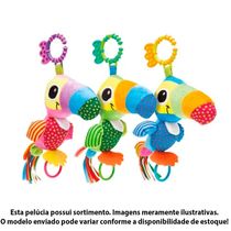 Pelúcia Infantil - 25 cm - Tucano Zuzu Atividades - Sortido - Buba