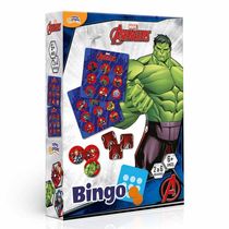 Jogo de Bingo Infantil - Marvel - Avengers - Toyster