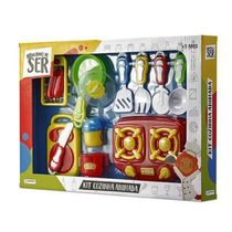 Kit Infantil - Brincando de Ser - Chef - Cozinha Animada - Multikids