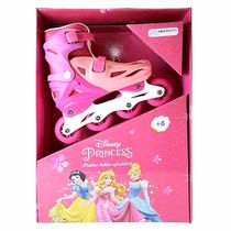 Patins Inline - Ajustável - Princesas Disney - 35 a 38 - Multikids