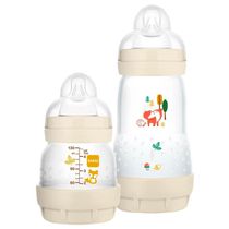 Kit 2 Mamadeiras - Anticólica - Easy Start - 130-260ml - Neutro - MAM