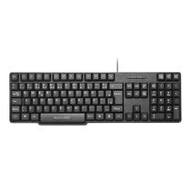 Teclado Básico Slim Preto Ps2 Resist. a Água - TC225OUT [Reembalado] TC225OUT