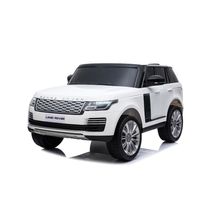 Mini Veículo Com Controle Remoto - Range Rover - 24V - Branco - Shiny Toys