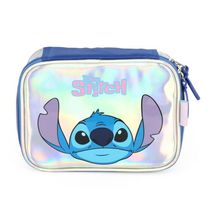 Estojo Box Stitch Holografico Prata Luxcel