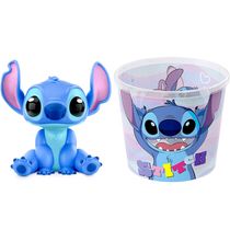 Kit Especial Boneco Lilo Stitch Minimals e Pote Pipoca 2L