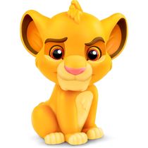 Boneco Rei Leão Simba do Filme Minimals em Vinil 15cm na Caixinha Disney Original