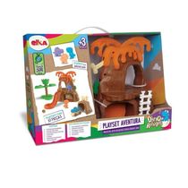 Playset Aventura Dino e Amigos - Elka