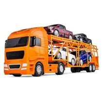 Caminhão Diamond Truck Cegonheira Laranja Roma Jensen 1321