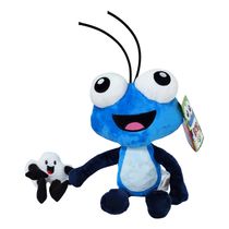 Figura de Pelúcia - Bob Zoom  e a Pipoquinha - Com Som - Fun