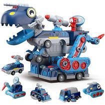 CARRINHO DINO 5 EM 1 MONTA E DESMONTA CONSTRUBOTS MEGA COMPRAS