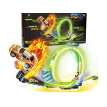 PISTA DE CARRINHO BRINQUEDO SPEEDSTER NEON POLIBRINQ PK005