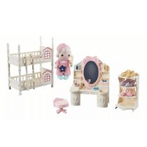 Casinha Feliz Quarto c/ Beliche - Zoop Toys