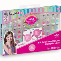 My Style Kit Pulseiras Deluxe Coleção Love - Multikids