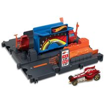 Pista Hot Wheels Mattel City Mini Conjunto Posto de Gasolina