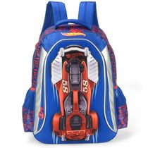 Mochila de Costas Luxcel Hotwheels Vermelho