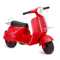 Scooter Banderetta Vermelha Eletrica 6v Bandeirante