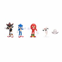 Conjunto de Figuras - Sonic o Ouriço 3 - Coleção Filme - Sunny