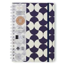 Caderno Colegial Bossa Nova Boemia 80 Folhas Cicero