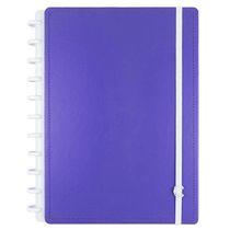 Caderno Inteligente Intense Purple Grande 80 Folhas