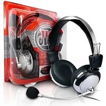 Headset Gamer Fone De Ouvido Headphone Microfone Pc Notebook