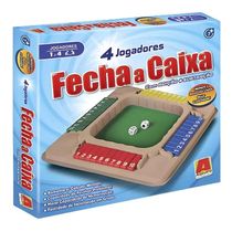 Jogo De Matemática Fecha a Caixa Jogo Infantil Algazarra