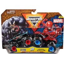 Carrinho Monster Jam Homem Aranha Vs Venom - Sunny 3342