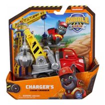 Patrulha Canina Rubble e Crew Veículo e Boneco Charger Sunny