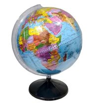 Globo Terrestre Tatil Braille 30cm Base Preta Liberia