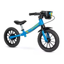 Bicicleta Infantil Equilíbrio Balance Nathor 12" Azul Masculina 05