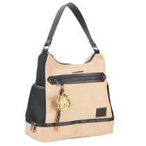 Bolsa Hobo Bag com bolso térmico GARFIELD GF2966 Bege