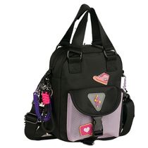 Bolsa Transversal Nylon Oficial Luluca - Semax LU2957 Preto