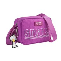 Bolsa Transversal SNOOPY Colors em Nylon SP2378LL Lilás