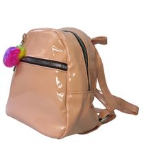 Bolsa Mini Mochila De Costas Pagani Vinil LD1948 Rose