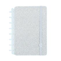 Caderno Inteligente LETS GLITTER SILVER - Pequeno - A5