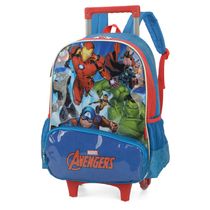 Mochila de Rodinhas MARVEL AVENGERS VINGADORES Luxcel Azul