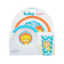 Kit Refeição Animal Fun Leão BUBA