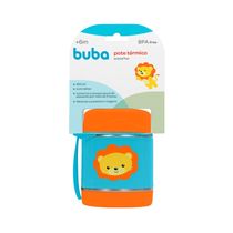 Pote Térmico com Colher Animal Fun Leão - BUBA