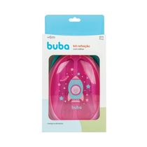 Kit Refeição com Talher - FOGUETE ROSA BUBA