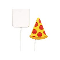 CARREGADOR PORTATIL CELULAR POWER BANK PIZZA - NINETIES