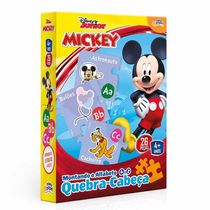 Quebra-Cabeça - 26 pcs - Montando o Alfabeto - Disney Junior - Mickey - Toyster