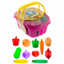 Kit Comidinha Infantil - Vegetables - Sua Cesta de Legumes - Sortida - Braskit